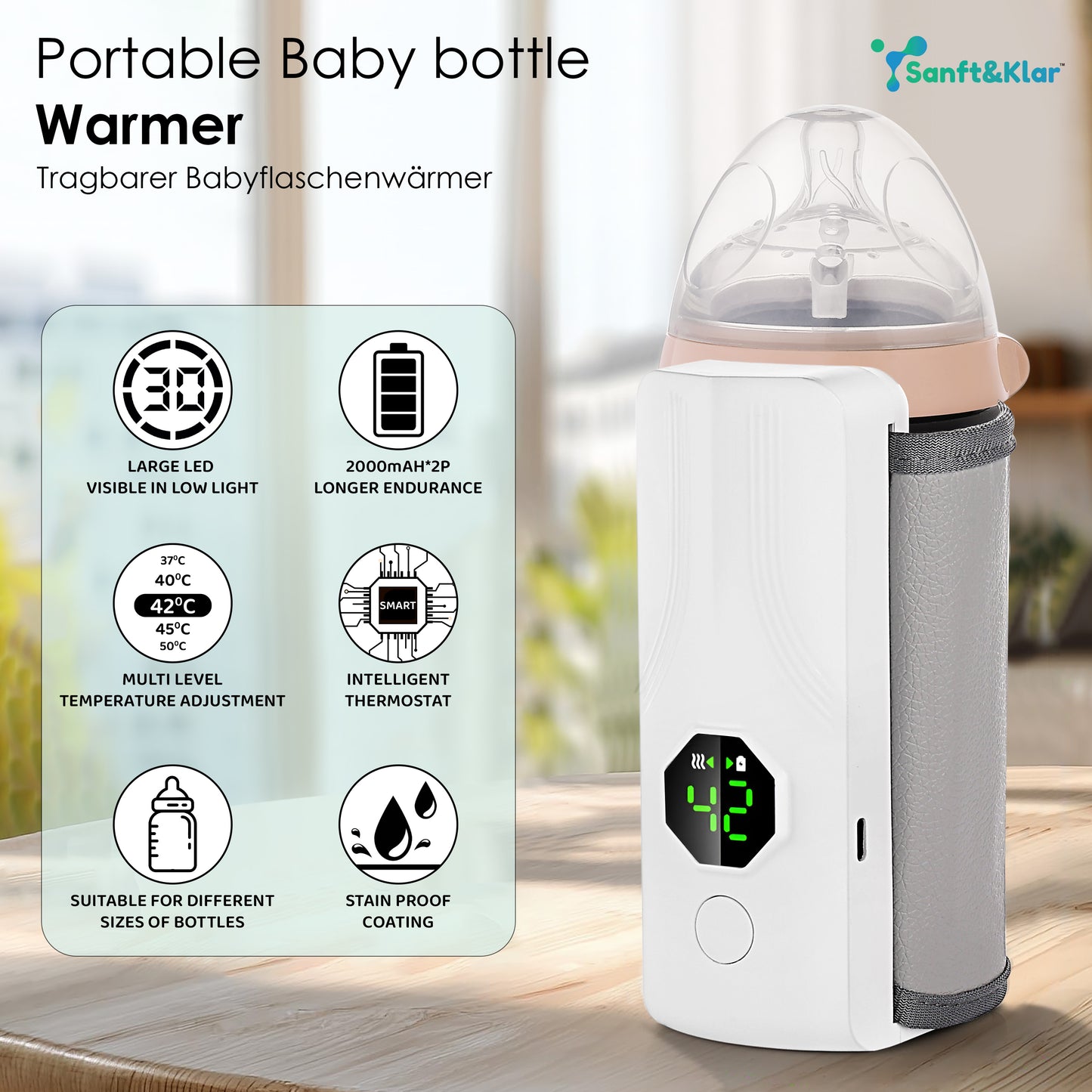 Portable Baby Bottle Warmer