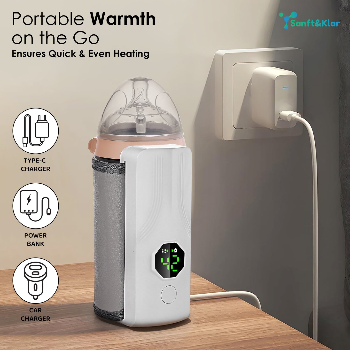 Portable Baby Bottle Warmer